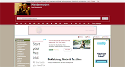 Desktop Screenshot of kleidermoden.com